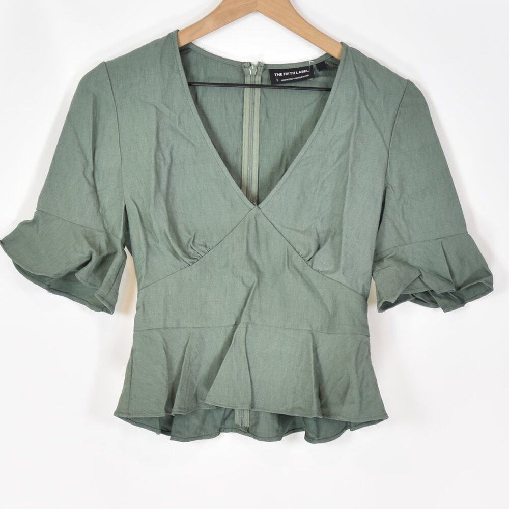 The Fifth Label Ruffle Sleeve Top, small